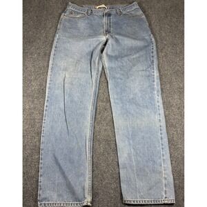 Levi's Men's Jeans 36x36 550 Relaxed Fit Blue Denim Light Wash